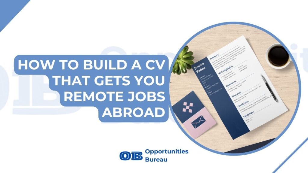 cv for remote jobs